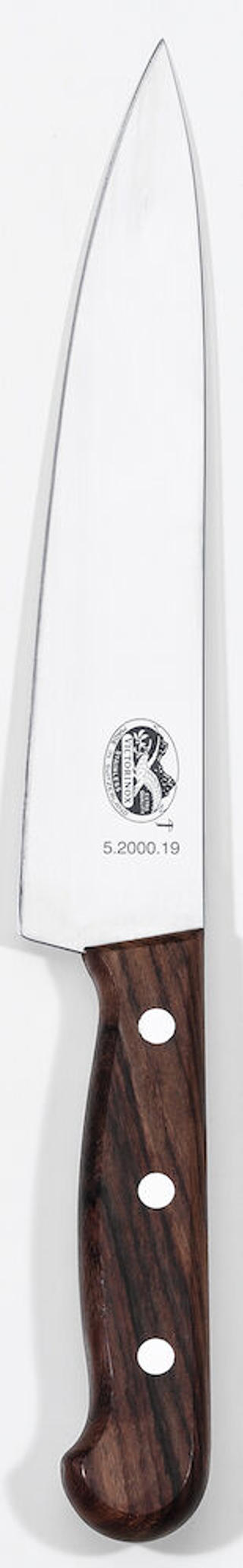 Kockkniv Smal Trä 19cm