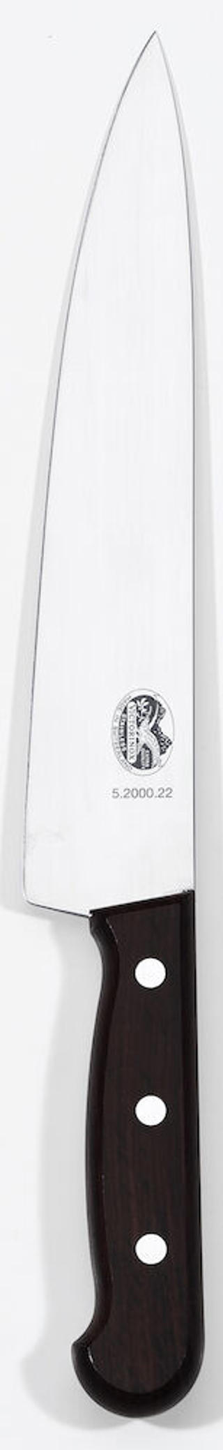 Kockkniv bred trä 22cm