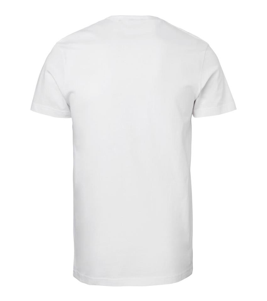 T-shirt unisex kort ärm vit L