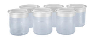 Syntetisk Bägare med Lock till Pacojet 6-pack