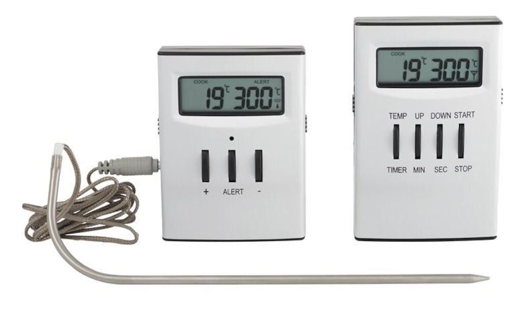 Stektermometer trådlös digital, 50 +300°C | Köp termometrar Stektermometer trådlös digital, 50 +300°C | Köp termometrar