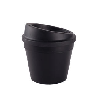 Mugg Plast Svart 18cl