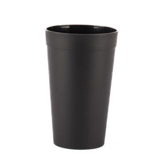Mugg Plast Svart 40cl