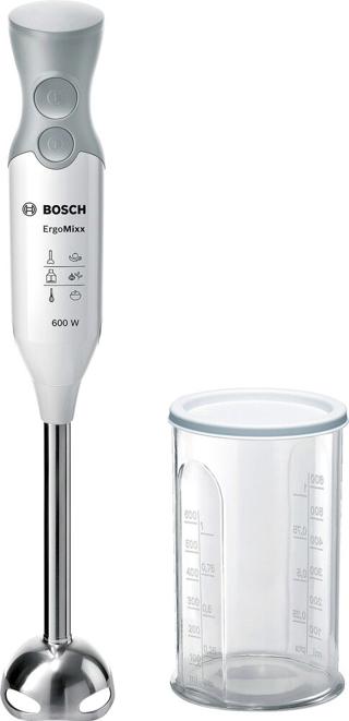 Stavmixer ErgoMixx Rostfri Vit 600W med Tillbehör
