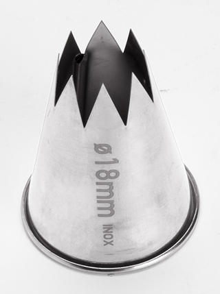 Stjärntyll Rostfri nr18 Ø18mm