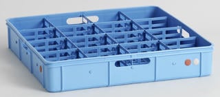 Fackinsats färgkod rosa/grå 110mm 16st 46x46cm