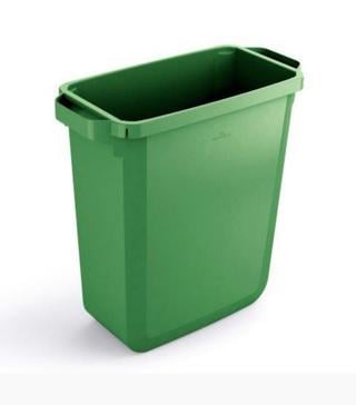 Durabin Tunna utan Lock Plast Grön 60L