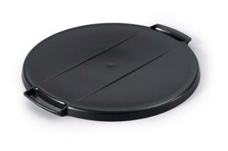 Lock till 40L återvunnen plast svart