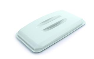 Lock till 60L plast vit