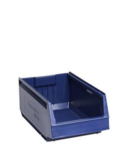 Förvaringsback i blå plast 20cl. 96x105x45mm