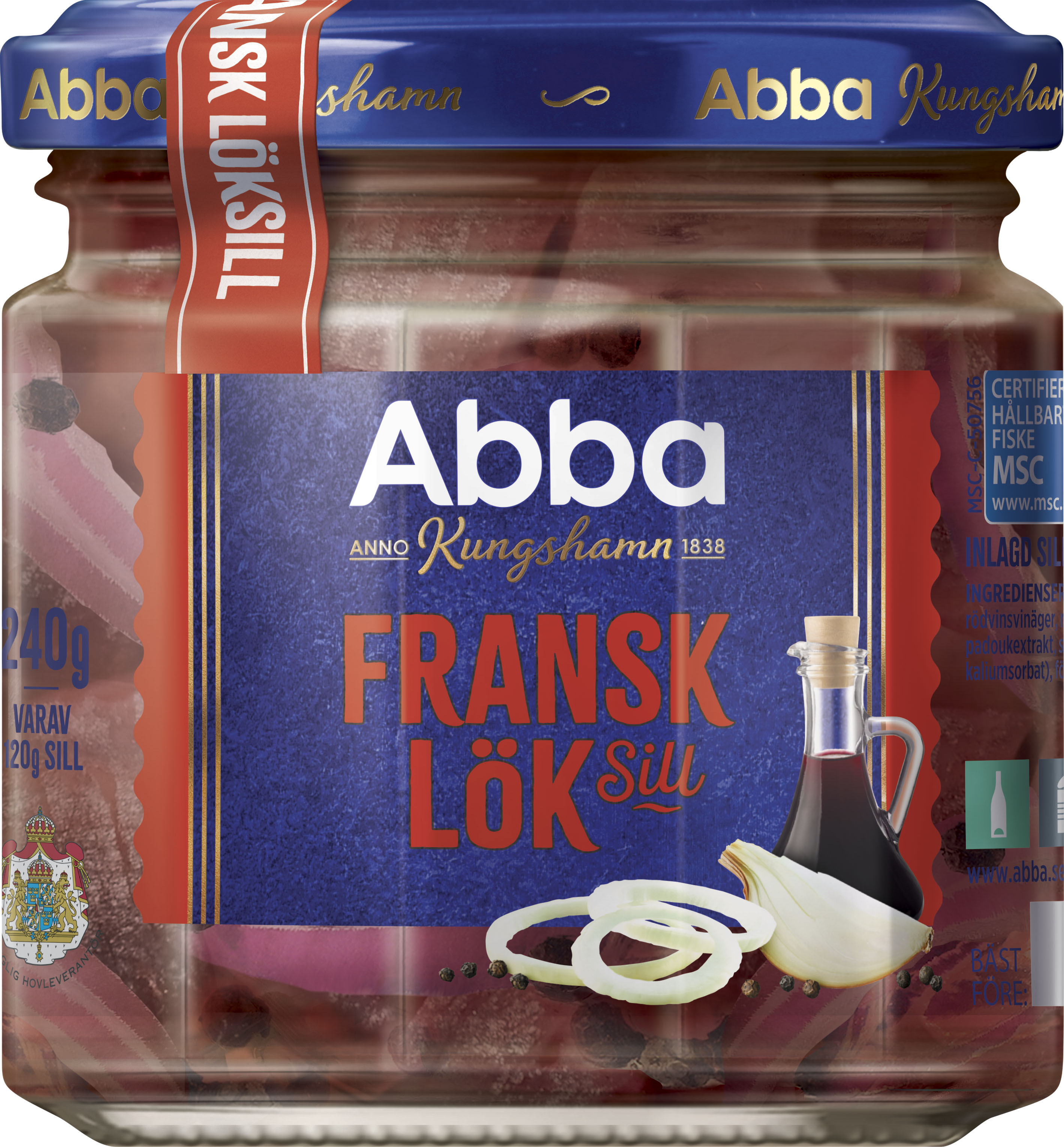 Abba Fransk Löksill 10x240g MSC