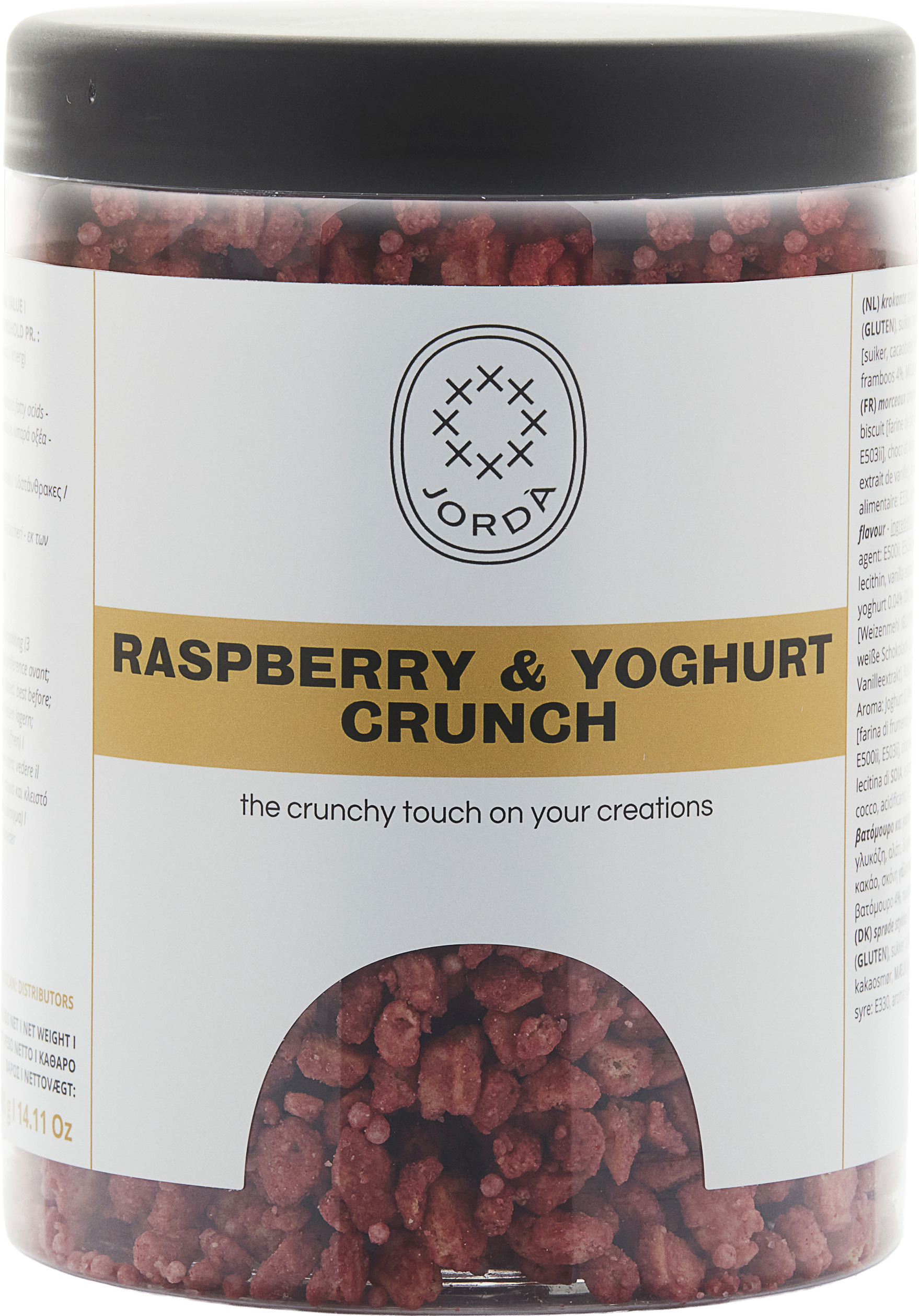 Crumble Hallon/Yoghurt