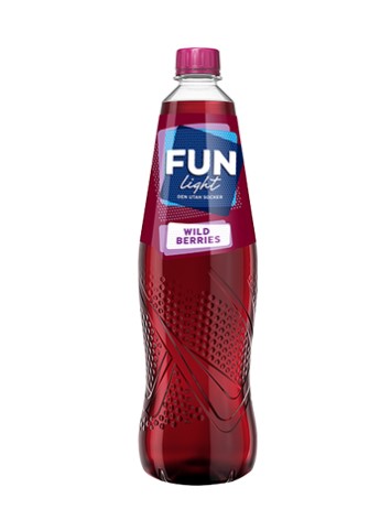 Fun Light Wild Berries 1+9 PET