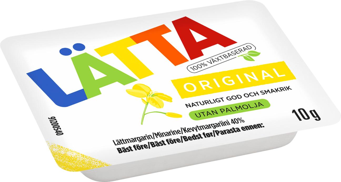 Lätta Original Lättmargarin, Portion
