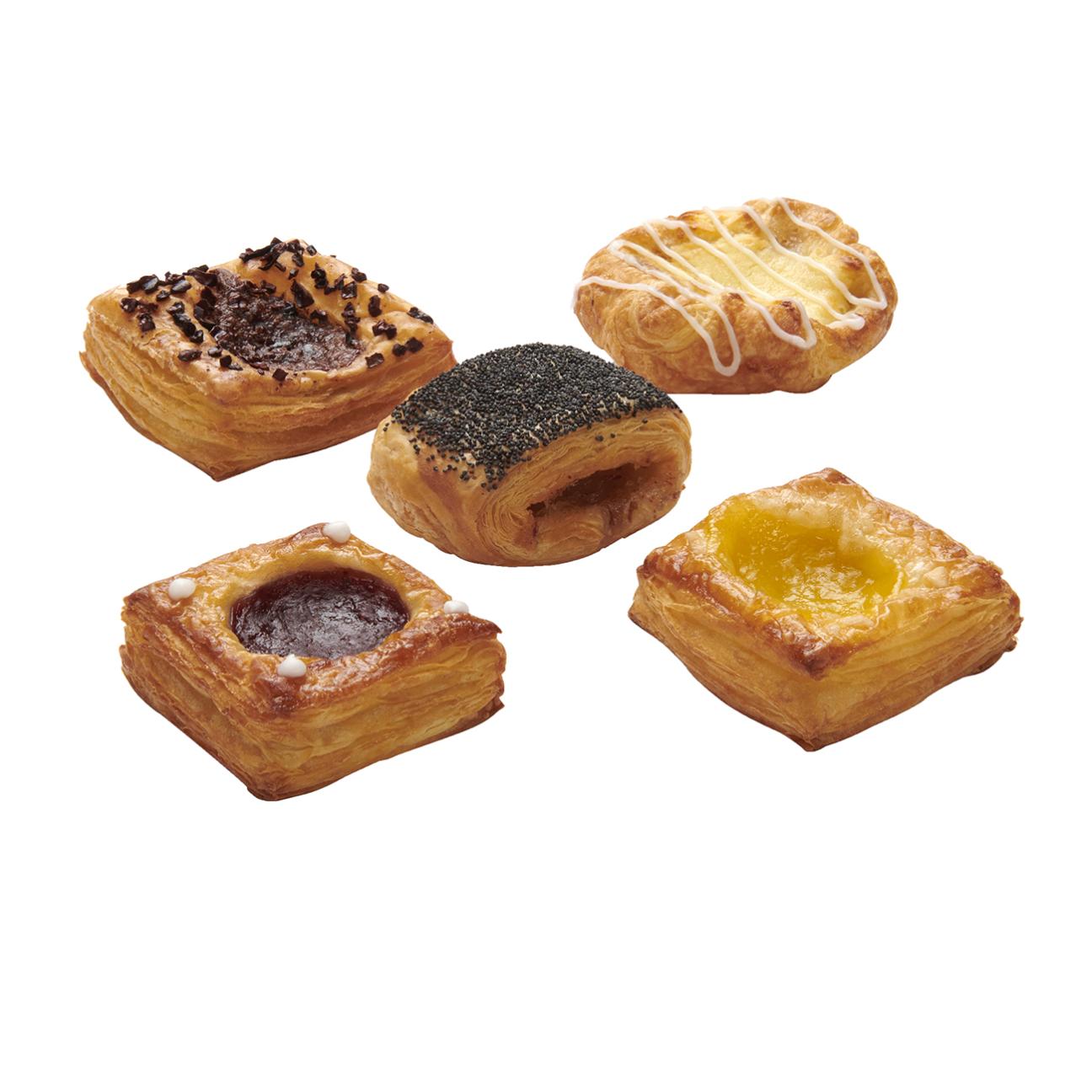 Wienerbröd Mini Mixkartong Premium Bake-off