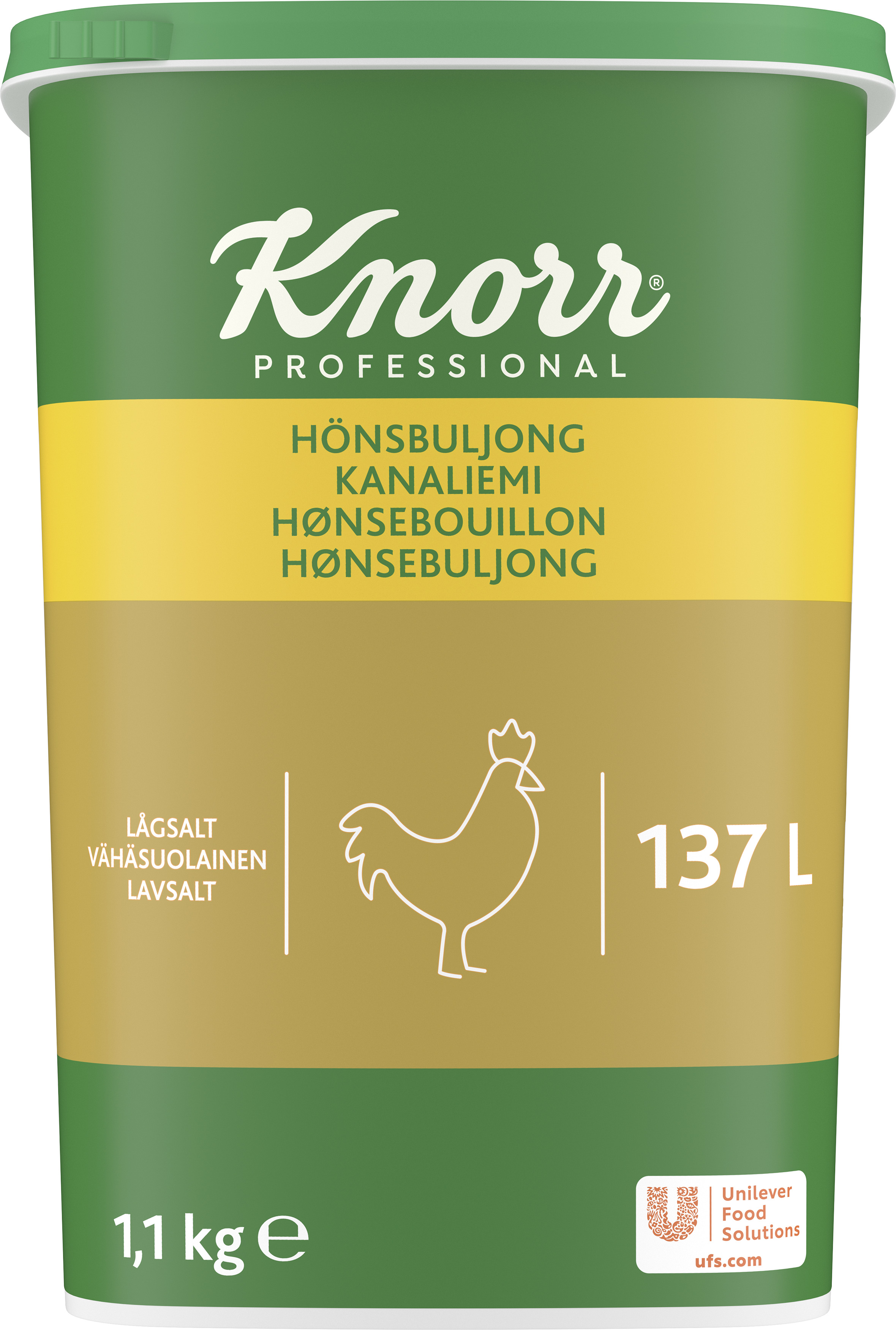Hönsbuljong Lågsalt