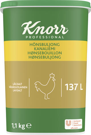 Hönsbuljong Lågsalt