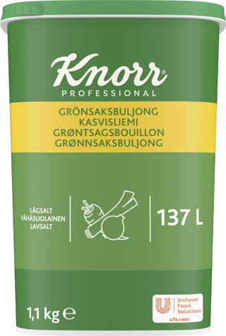 Grönsaksbuljong Lågsalt