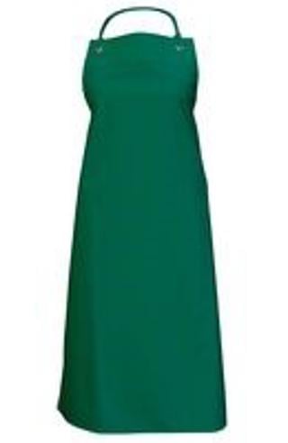 Bröstförkläde plast grön 75x100 cm