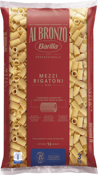 Mezze Rigatoni Al Bronzo
