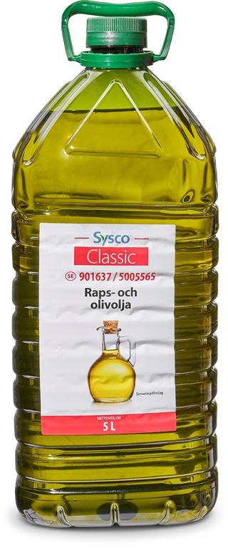 Raps och olivoljeblandning PET 5 l