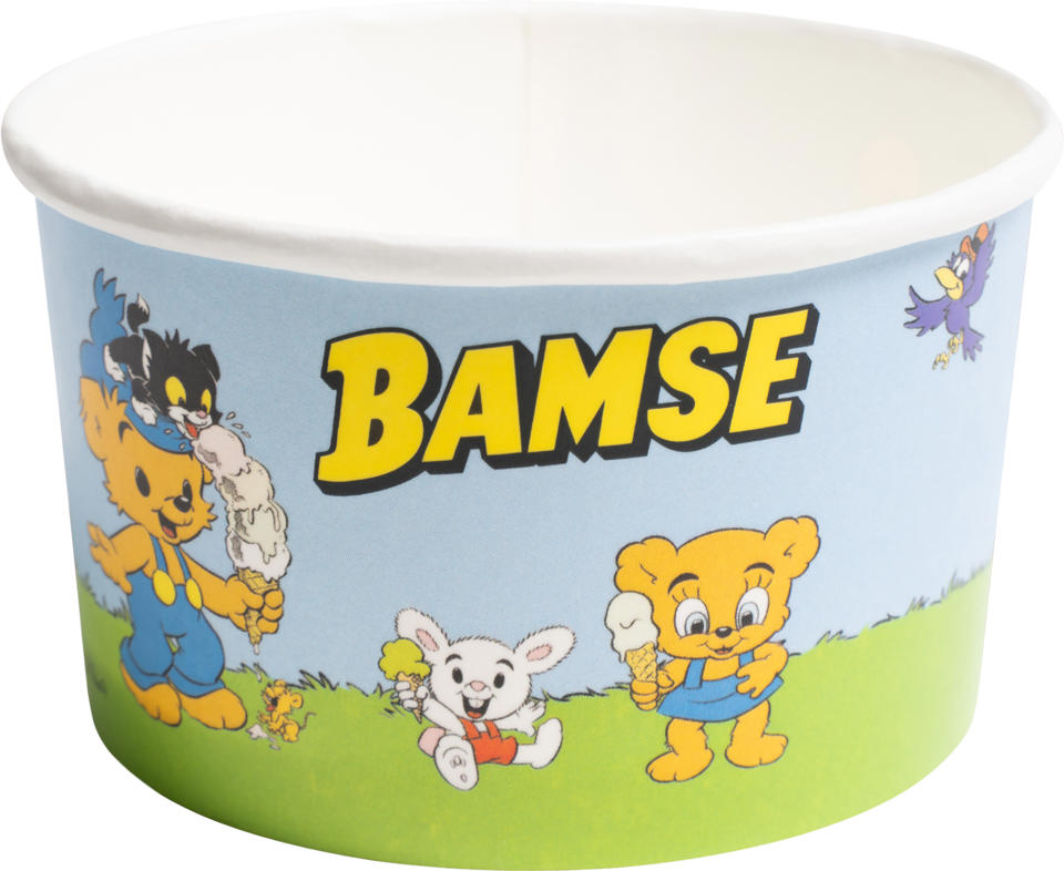 Glassbägare Bamse 160ml