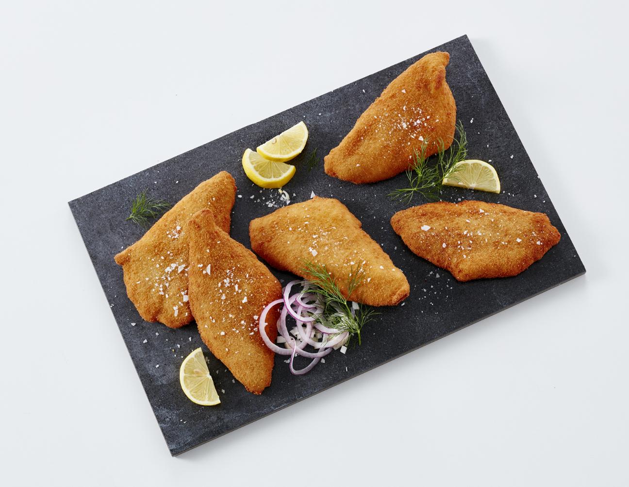 Panerad Stillahavsflundra 70-100g MSC