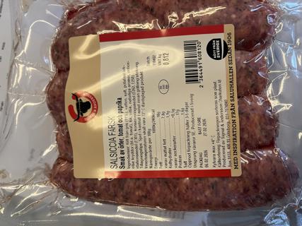 Salsiccia Färsk Sverige