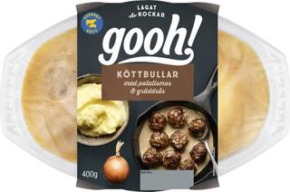 Köttbullar med Potatismos & Gräddsås
