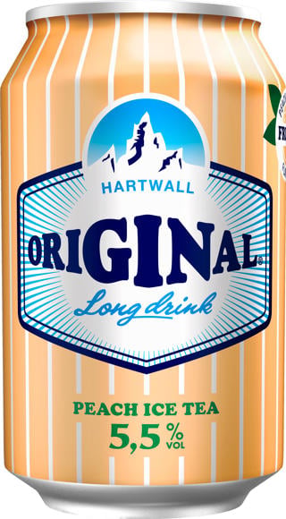 Original Long Drink Peach Ice Tea BRK