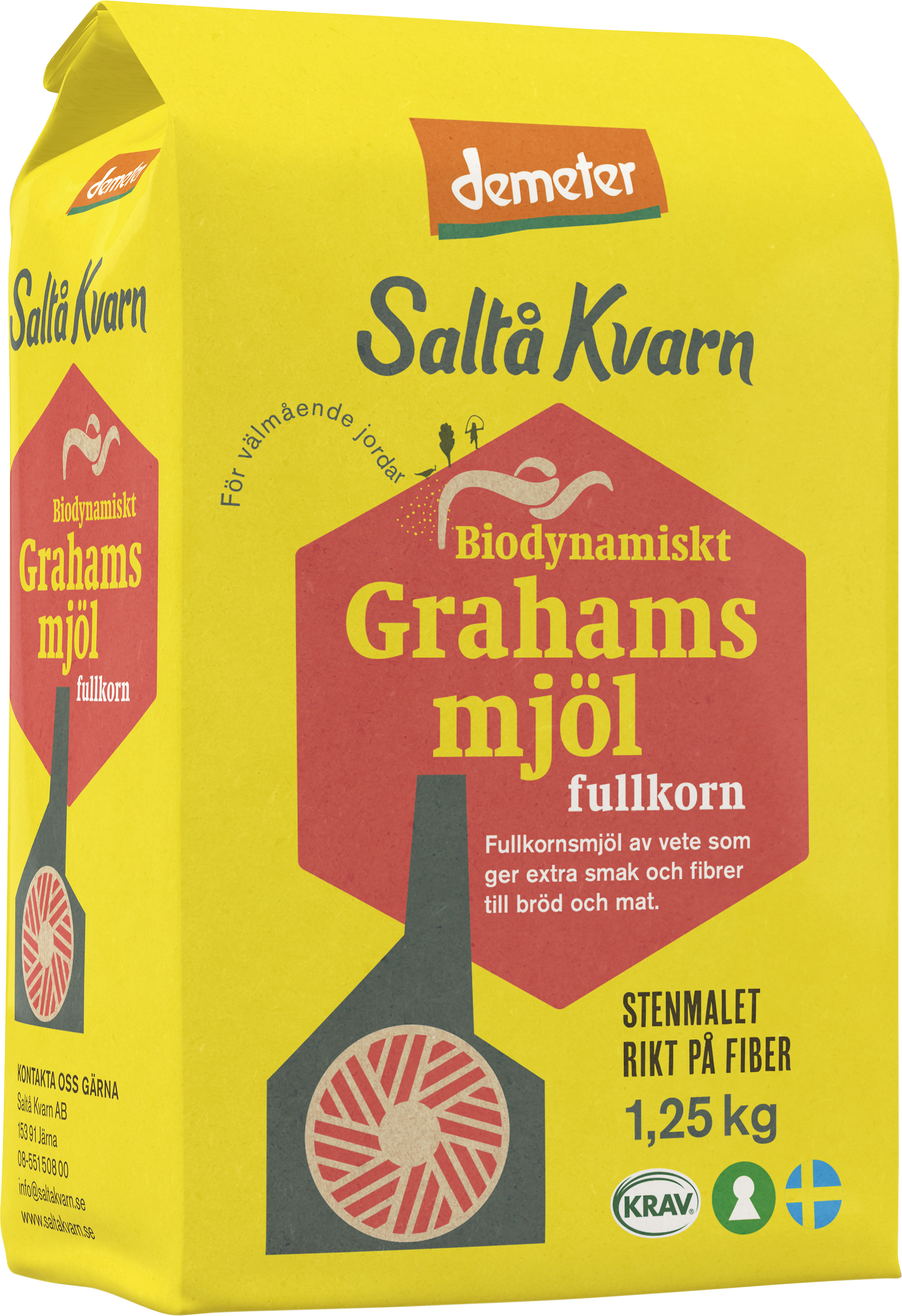 Biodynamiskt Grahamsmjöl KRAV