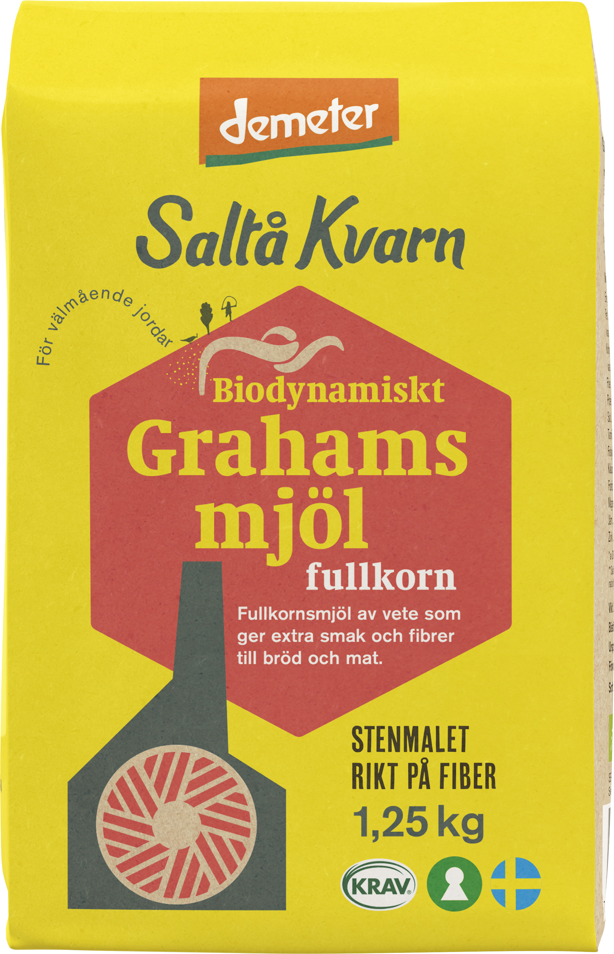 Biodynamiskt Grahamsmjöl KRAV