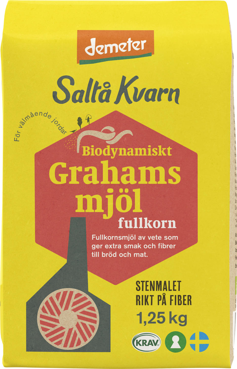 Biodynamiskt Grahamsmjöl KRAV