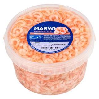 Handskalade Räkor i Lake MSC