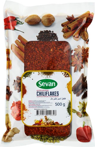 Chiliflakes Aleppopeppar