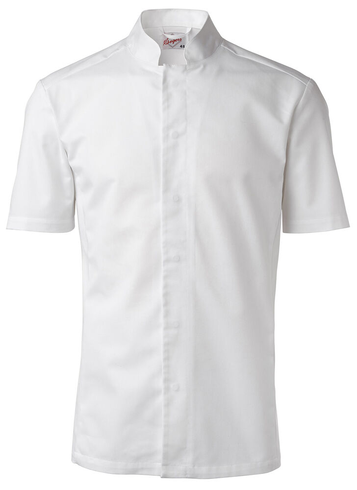 Kockskjorta 1053 kort ärm vit C52