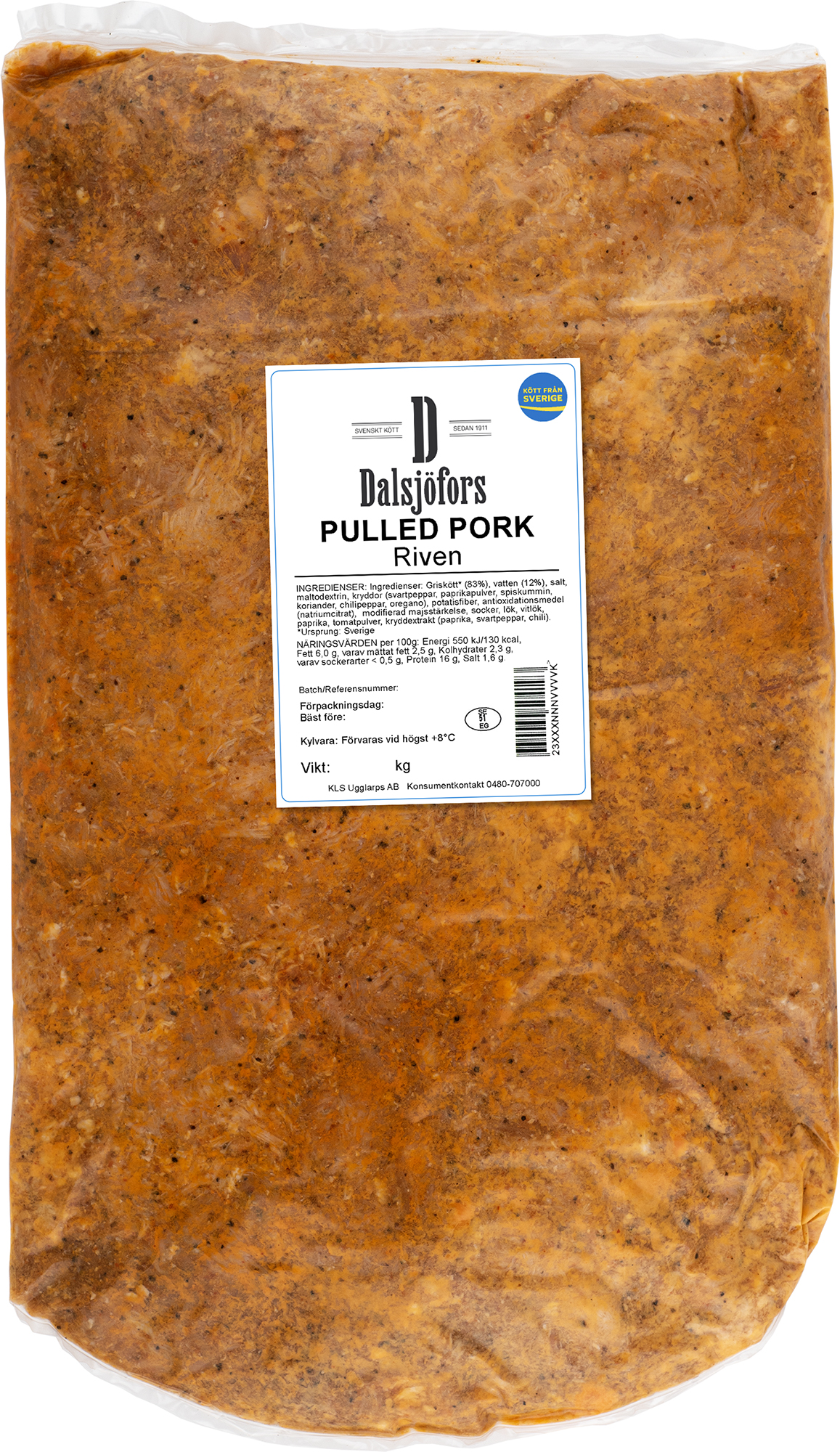 Pulled Pork Riven Sverige