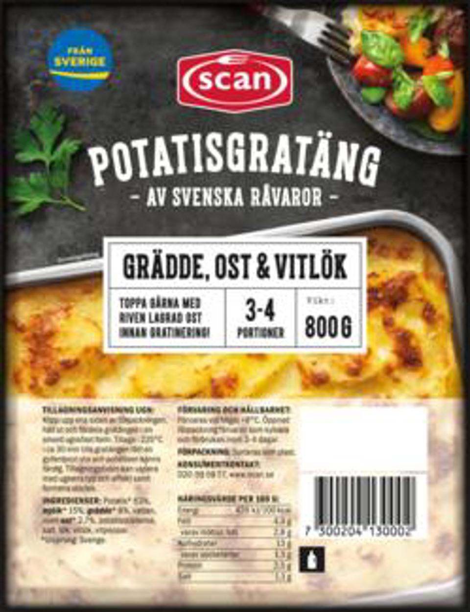 Potatisgratäng