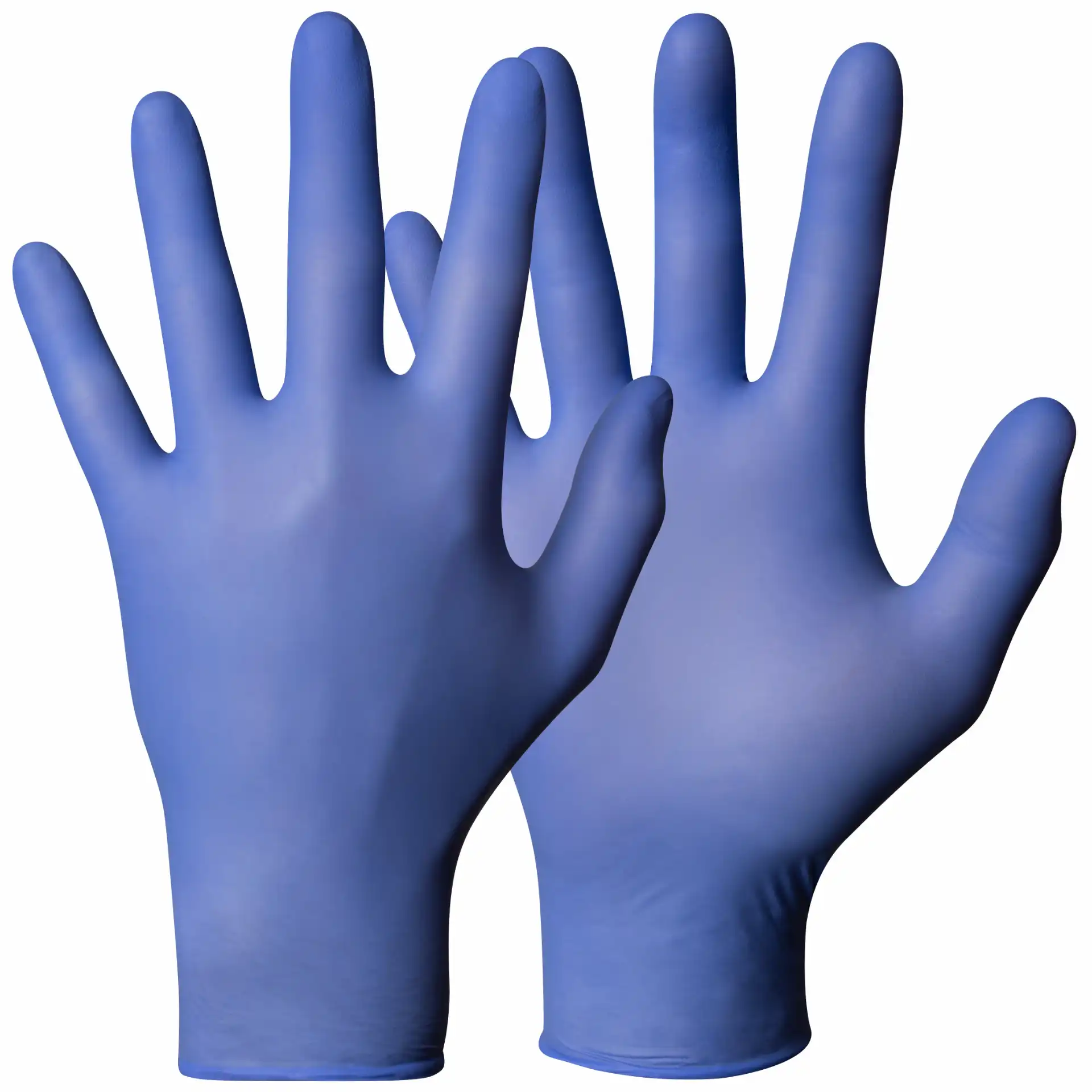 Nitrilhandskar Puderfri Magic Touch Indigo L