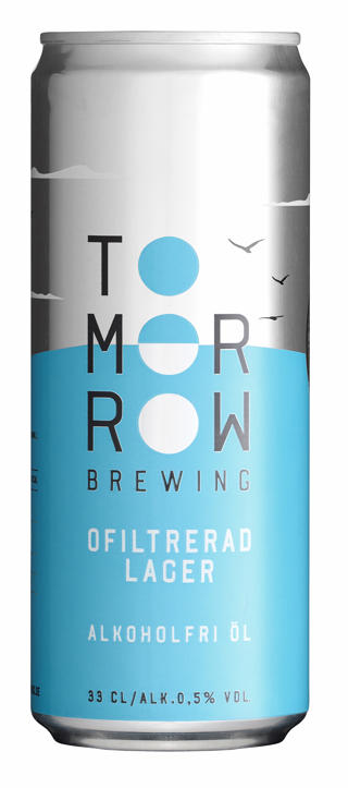 Tomorrow Brewing Alkoholfri Ofiltrerad Lager BRK