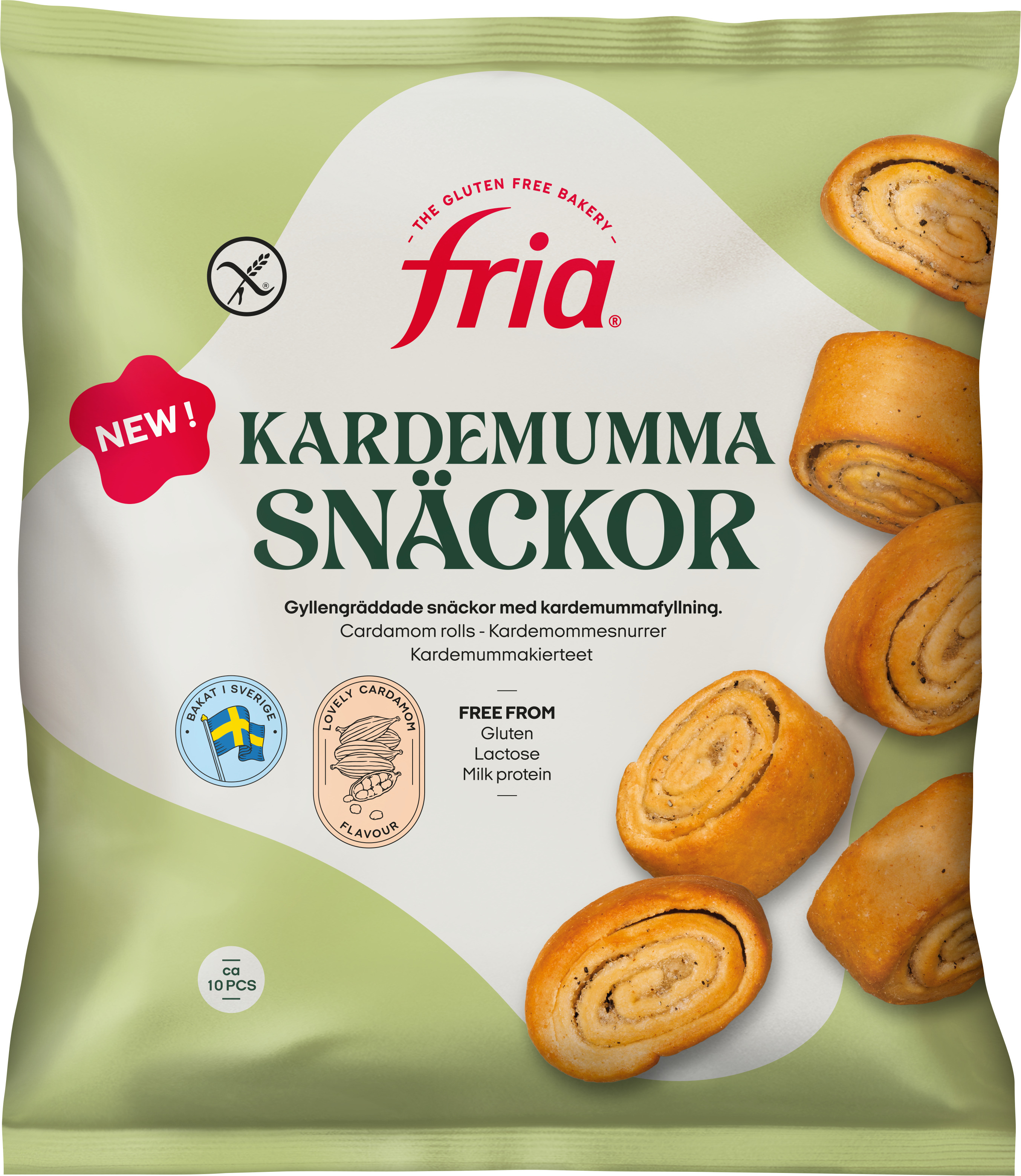 Kardemummasnäcka Glutenfri Laktosfri