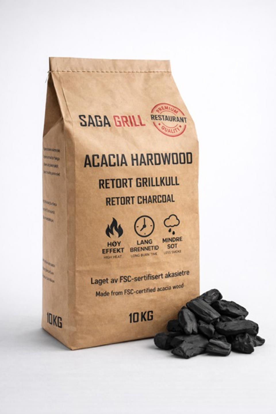 Grillkol Acacia SagaGrill 10kg