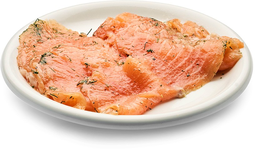 Gravad Laxfilé Skivad