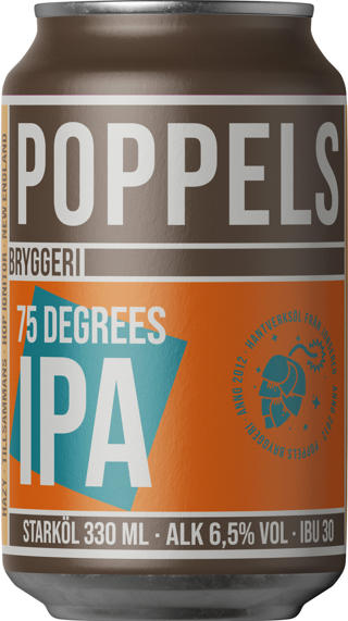 Poppels Bryggeri 75 Degrees IPA BRK