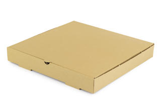 Pizzakartong Wellpapp 33cm Oblekt Brun