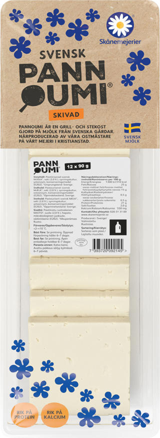 Pannoumi 25% Stek & Gillost Skivad 12x90g