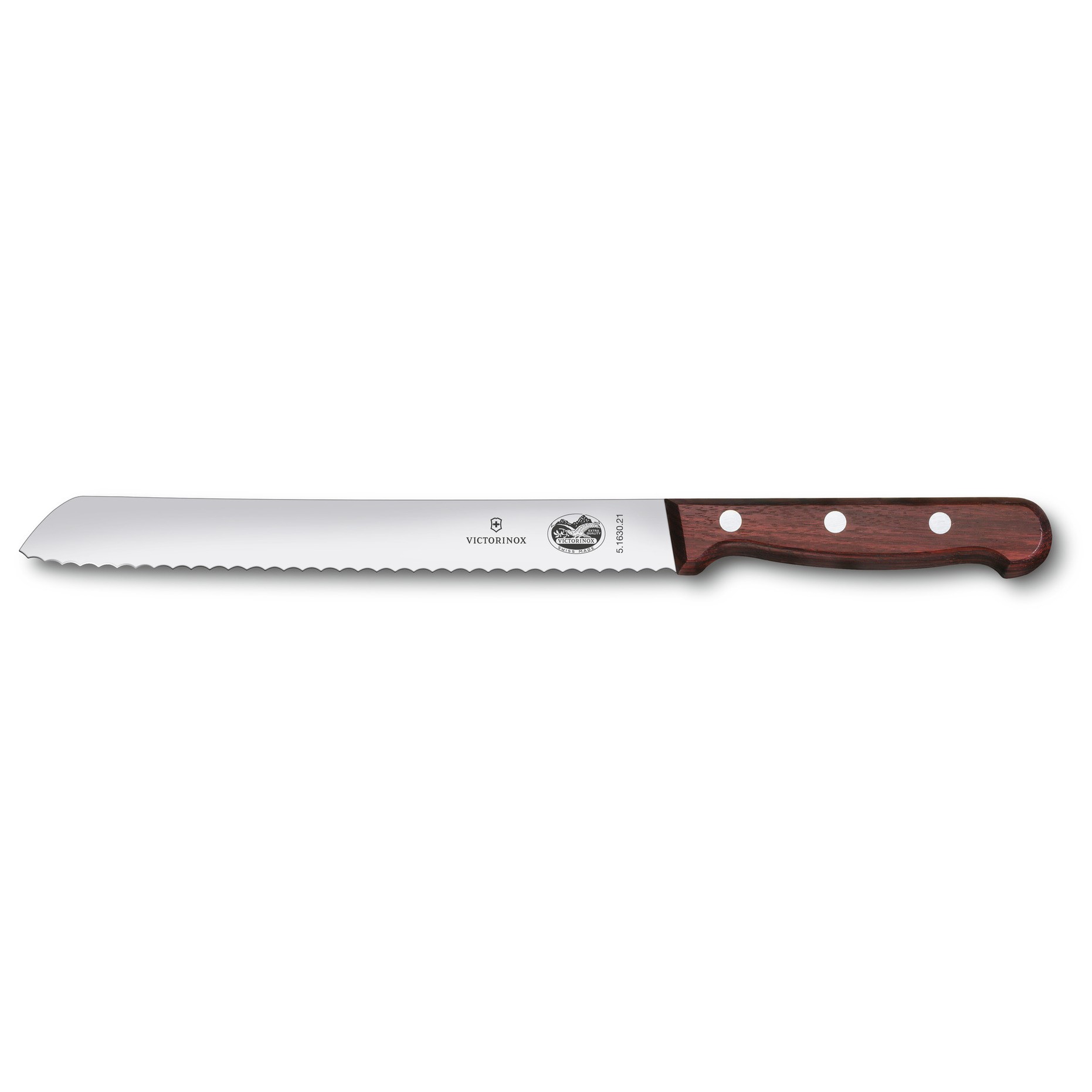 Brödkniv med Trähandtag 21 cm