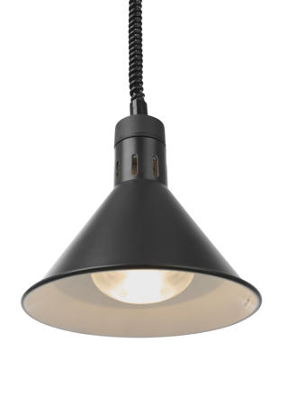 Värmelampa Conical Svart