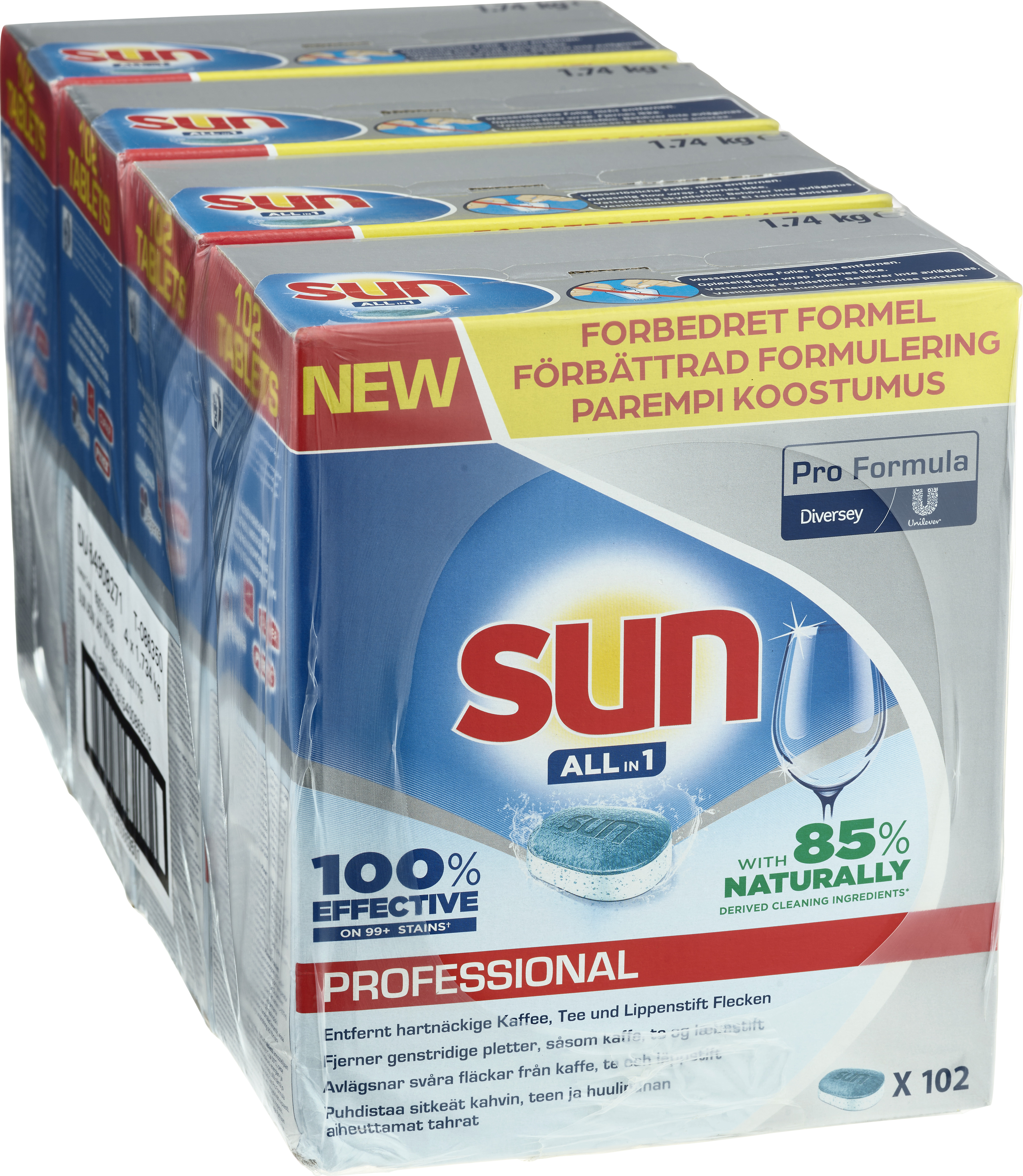 Maskindiskmedel Sun Pro Formula 102st