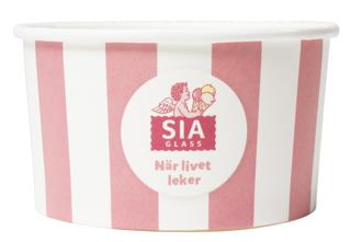 Glassbägare Sia 160ml